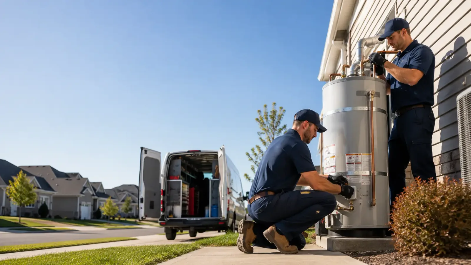 Water Heater Installation in Westbrook, ME